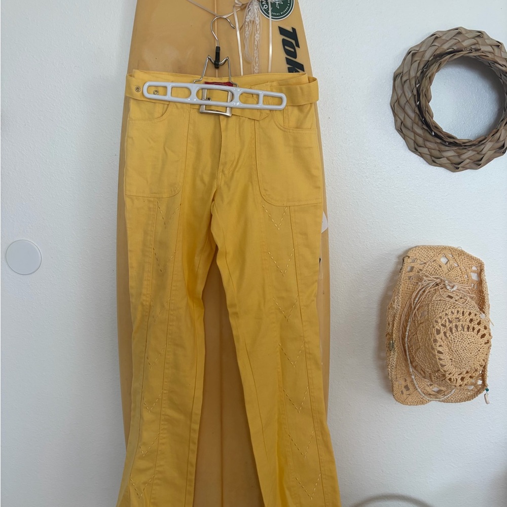 Milly Bright Yellow Jeans - Picture 3 of 6